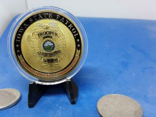 Iowa State Police Troopers Challenge Coin