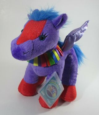 Zzq Rainbow Pegasus Webkinz Plush Code Stuffed Animal Ganz