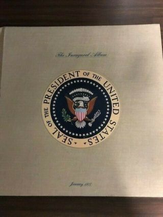 Jimmy Carter Inauguration Hardcover Book And 2 Record Set