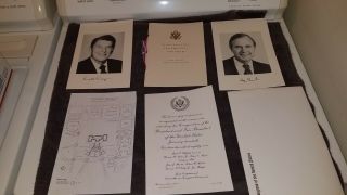1981 Ronald Reagan Inauguration Day Invitation And Program