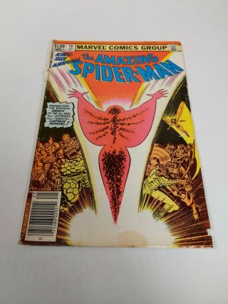 Marvel Comics The Spider - Man Annual 16 News Stand Low Grade
