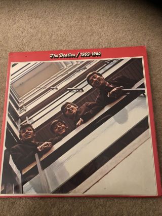 The Beatles “red Album 1962 - 1966” Gatefold Lp Apple Records