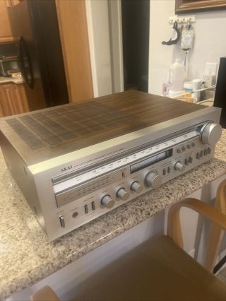 Vintage Akai Fm Am Stereo Receiver Model: Aa - R50 Very Rare Very