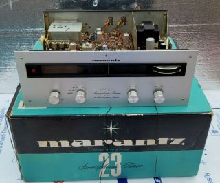 Vintage Marantz Model 23 Stereo Am Fm Stereo Tuner Read