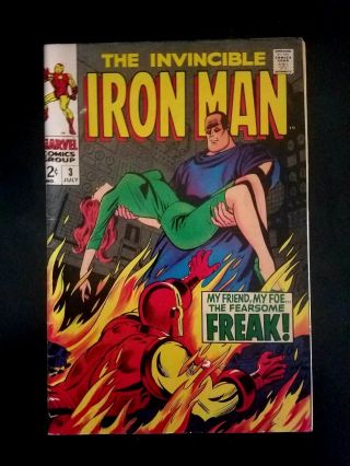 Iron Man 3 (july 1968,  Marvel)
