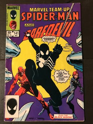 Marvel Comics Team Up Spider - Man And Daredevil Vol.  1 Issue 141 May 1984 L@@k