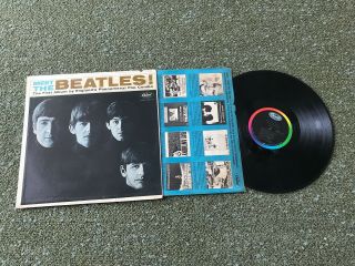 Beatles Meet The Beatles 1964 Capitol T 2047 Vinyl Record High Fidelity