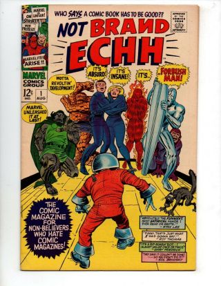 Not Brand Echh 1 (aug 1967,  Marvel) Vf,  8.  5 " Kirby - A (p) "