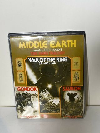 Vintage Rare Trilogy War Of The Ring Spi 1977 Tolkien Lotr Board Game