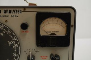 Sprague Transfarad Capacitor Analyzer Model TCA - 1 Vintage Cap Tester USA 3