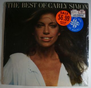 Carly Simon The Best Of Carly Simon Lp