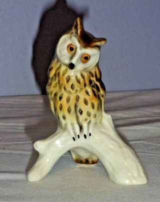 Vintage Goebel W.  Germany Owl Bird Ceramic Figurine