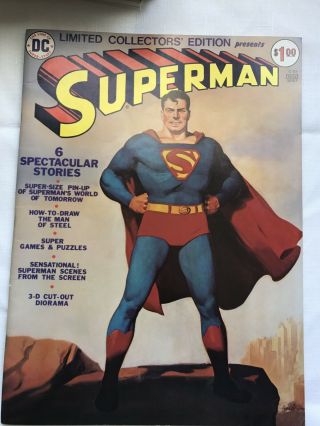 Superman C - 31 1974 And C - 38 1975 Dc Limited Collector 