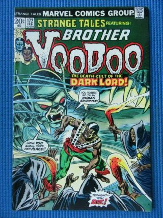 Strange Tales 172 - (nm -) - Brother Voodoo - The Death - Cult Of The Dark Lord