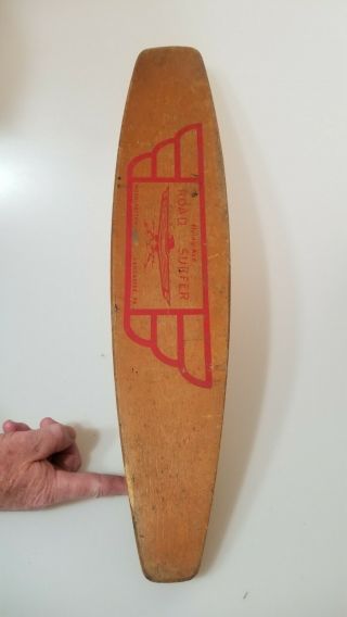 Flying Ace Road Surfer Vintage Skateboard 1960 
