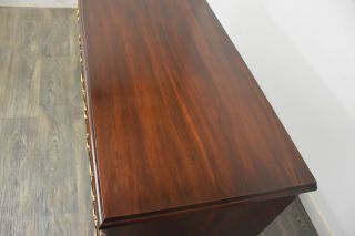 Solid Mahogany Dresser By Henkel Harris Tradition 29 6