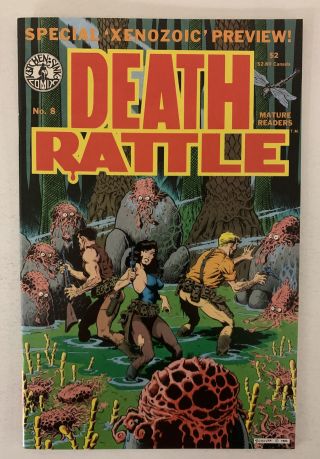 Death Rattle 8 Special Xenozoic Preview Mark Schultz