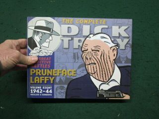 The Complete Dick Tracy Pruneface Laffy Volume 8 1942 - 44 Hc/dj Idw