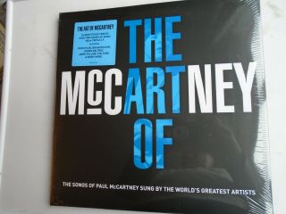 Various The Art Of Mccartney Uk Triple Lp Vinyl Cure Dylan Heart