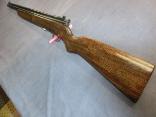 Vintage Crosman 120 Pumpup Pellet Rifle, .  22 Cal,
