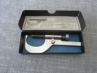 Vintage Micrometer Made By The Micrometer - Caliper Co. ,  St Louis Mo