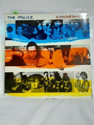 Alt Rock The Police Synchronicity A&m Sp - 3735 1983 Bry Purple Translucent