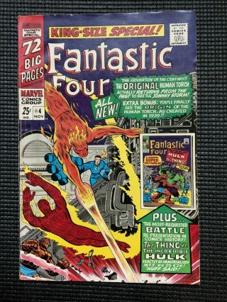 Fantastic Four Annual 4 (nov 1966,  Marvel) (fn)