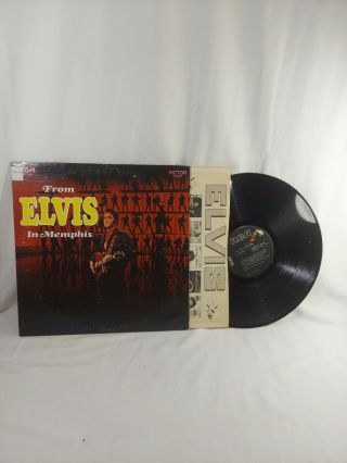 Elvis Presley Rca Lsp - 4155 From Elvis In Memphis Lp 1976 Vg,  /ex