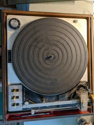 Garrard Zero 100 - C Turntable - Project Ortofon Ff15 - Ex Record Player Rare Vtg