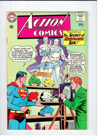 Dc Action Comics 310 Superman Swan Cover And Art 1964 Fn Vintage Comic