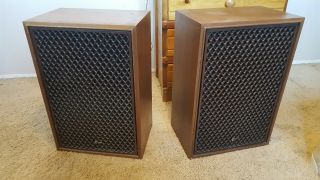 Sansui Sp - 3000 Vintage Speakers 5 Way 15 Inch Woofer Heavy Solid Cabinets
