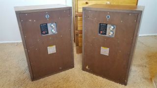 Sansui SP - 3000 Vintage Speakers 5 Way 15 Inch Woofer Heavy Solid Cabinets 2
