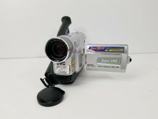 Vintage JVC GR - SXM540 VHS - C Video Camera Recorder Camcorder & 2