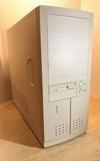 Enlight Atx Mid Tower Computer Case Vintage Vtg En - 7237