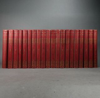 Complete Set Of 20 Volumes 1918 Book Of Knowledge Grolier Encyclopedia