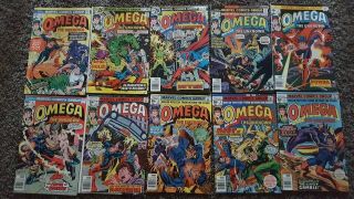 Omega The Unknown: Complete Series 1 - 10 Marvel Comics (f To Vf)