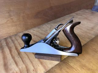 Stanley Bailey No 4 Type 13 Hand Plane Tuned,  Vintage,  Smooth Bottom