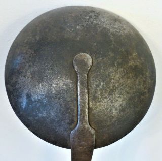 Antique Pa 19th C Early Hand Forged Iron Ladle Hearth Blacksmith 1