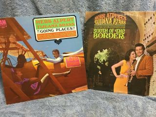Herb Albert And The Tijuana Brass: Going Places And South Of The Border - 2 Lp 