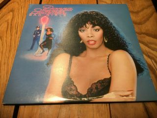 Donna Summer Bad Girls Double Gatefold Record Cald5007 Red Translucent