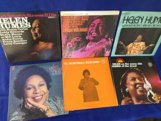 6 Records Vinyl Vintage Helen Humes Jazz Hits Talk Town Swinging Red Norvo Sunny
