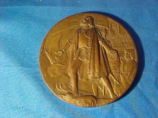 1893 Worlds Columbian Exposition Souvenir Augustus Saint Gaudens Bronze Medal