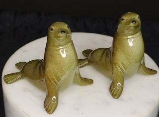 Vintage Salt & Pepper Shaker - Seals / Sea Lions - Goebel - Germany