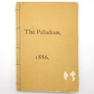University Of Michigan 1886 Yearbook The Palladium (vol.  Xxviii) Ann Arbor,  Mi