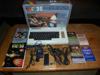 Vintage Commodore Vic 20 Personal Color Computer Fully