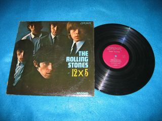 Record - Lp - The Rolling Stones - 12 X 5 - London - 3402 - 1964