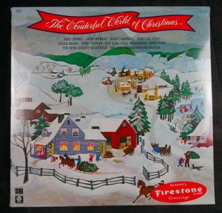 The Wonderful World Of Christmas Capitol Lp Bing Crosby/nat King Cole