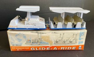 Glide - A - Ride Souvenir Toy From The 1965 N.  Y.  World 
