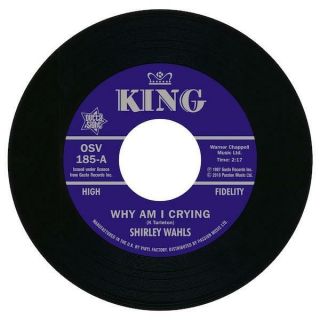 Shirley Wahls Why Am I Crying - Northern Soul 45 60s (outta Sight) 7 " Listen