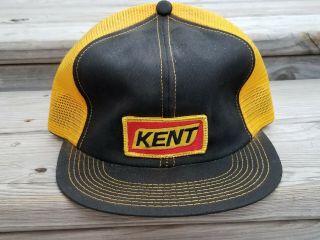 Vintage Kent Feed Snapback Truckers Patch Mesh Hat K - Brand /
